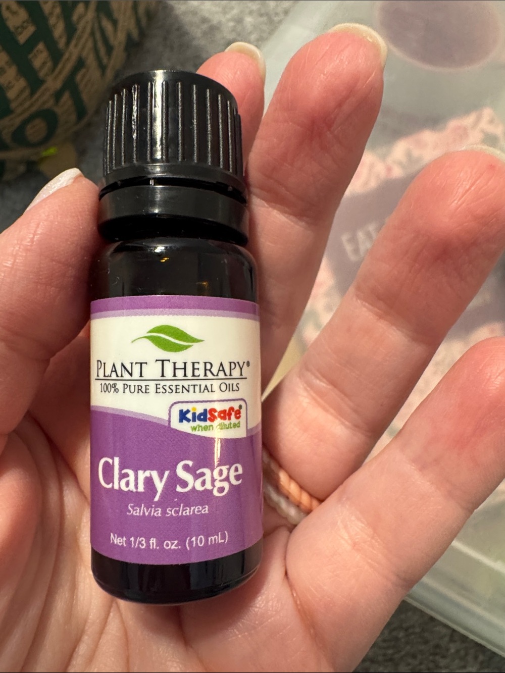 Plant Therapy Clary Sage Essential Oil - Purple Label